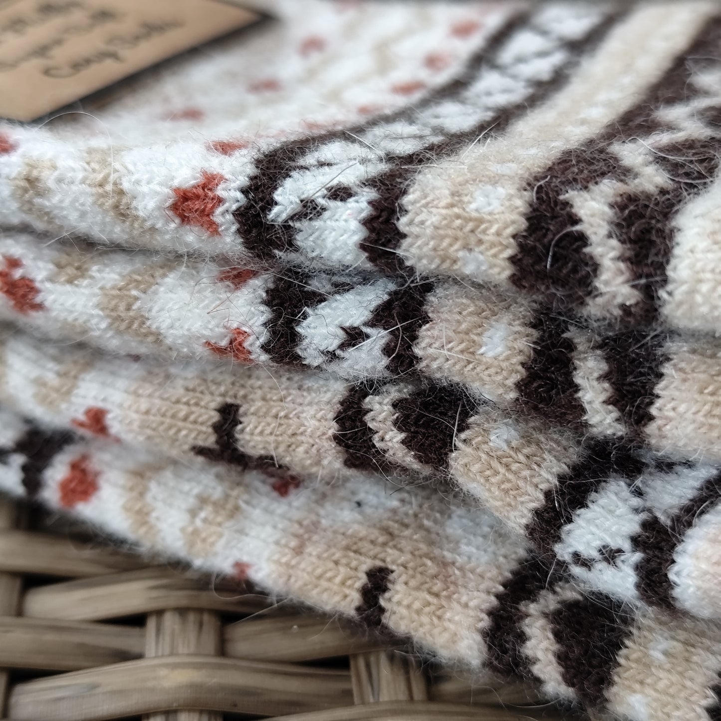 Jess & Lou - Super Soft, Cosy Socks - Nordic Neutral