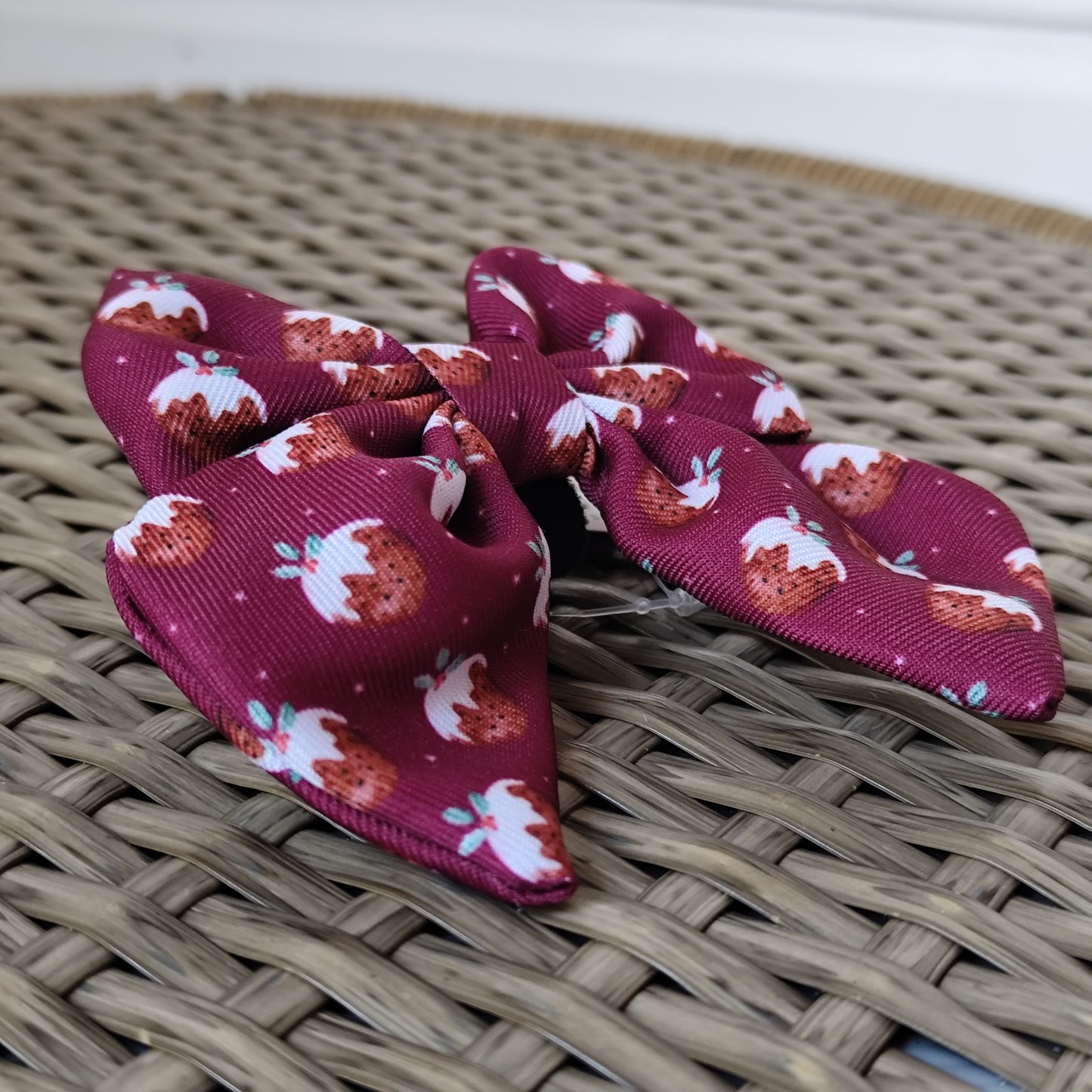 Woofmas Pudding Sailor Bow Tie