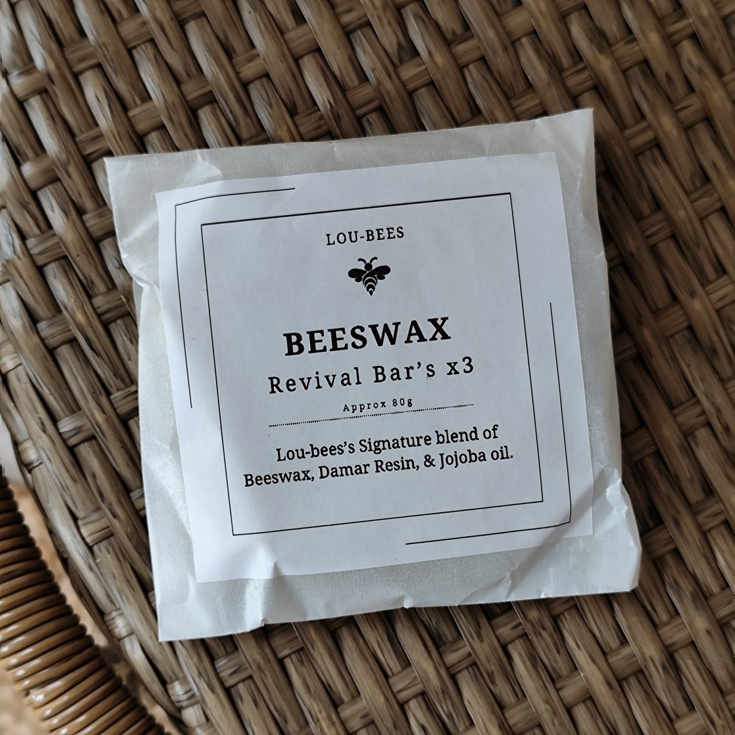 Beeswax Wrap Refresher Bars – 3 Pack, Eco-Friendly Blend
