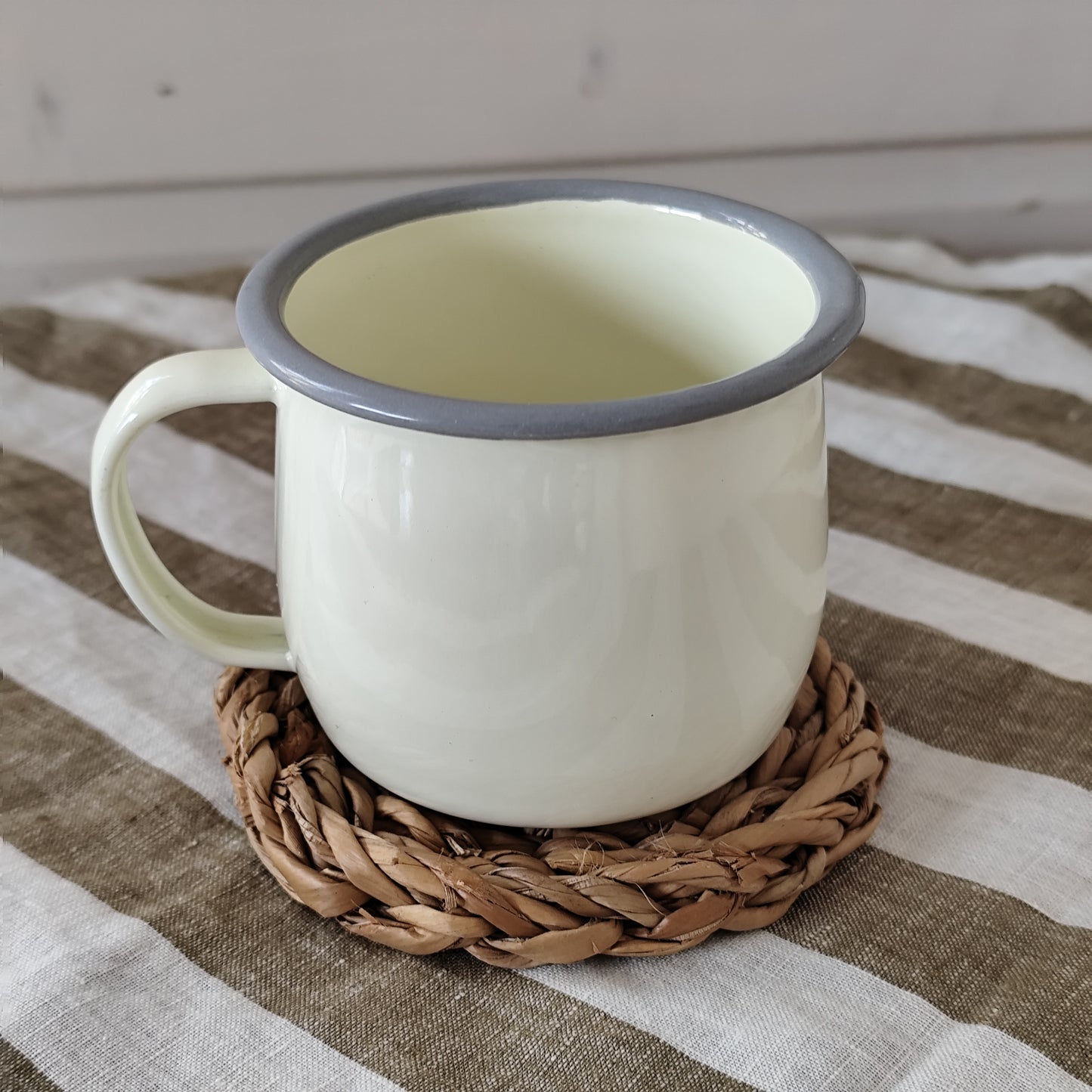 Set of 6 Natural Seagrass Coasters