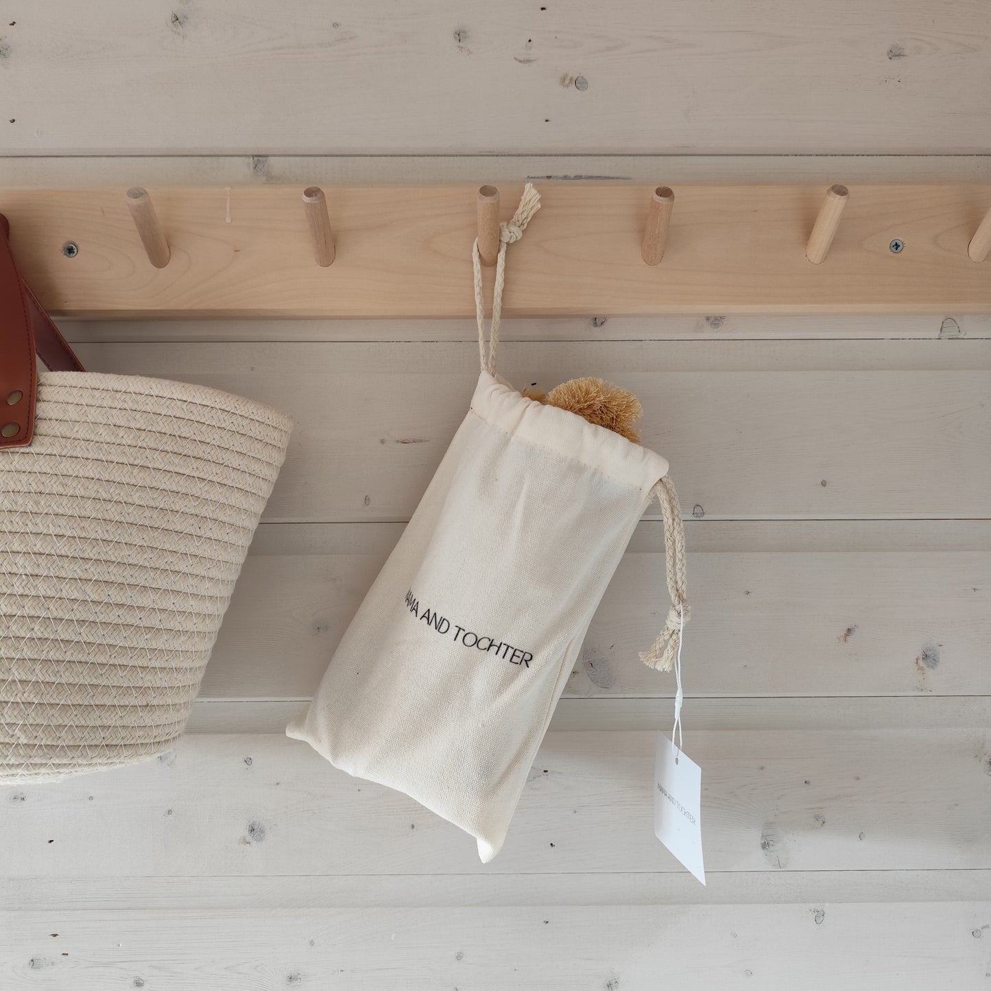 Mama and Tochter - Set of 3 Wooden Kitchen Brushes