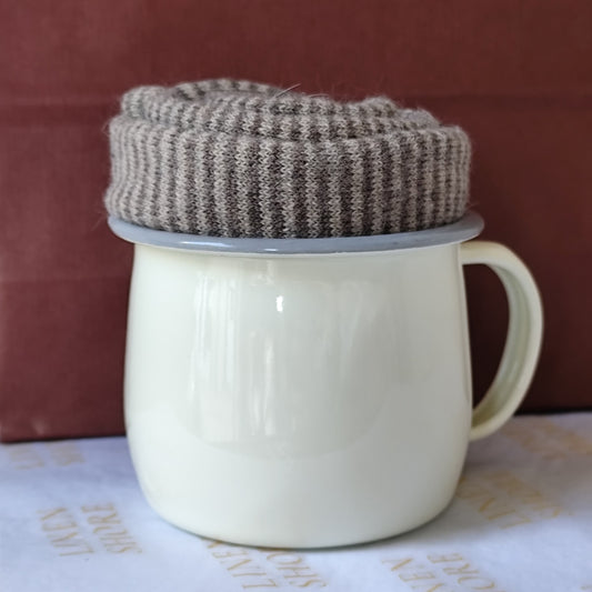 Sockacino - Cream & Brown