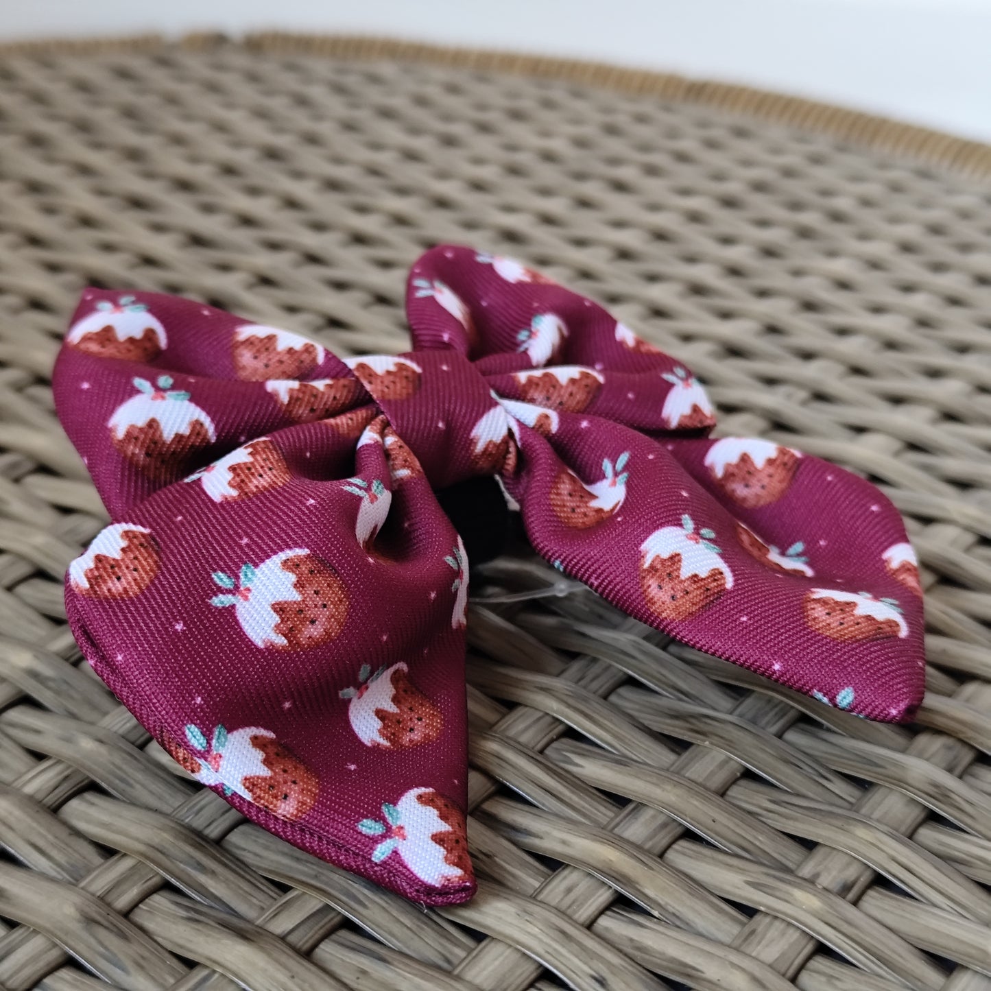 Woofmas Pudding Sailor Bow Tie