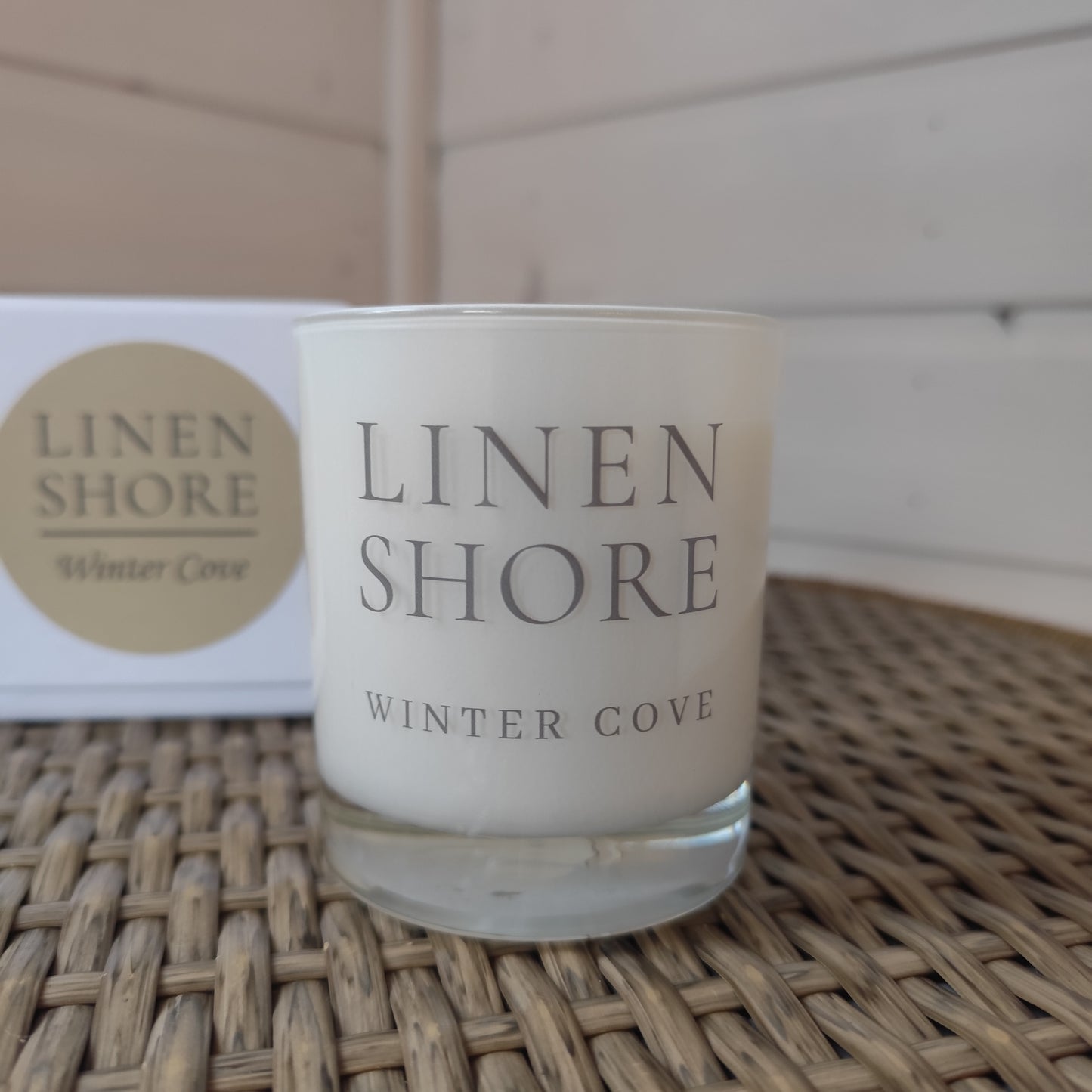 Linen Shore Candle - Winter Cove - Small