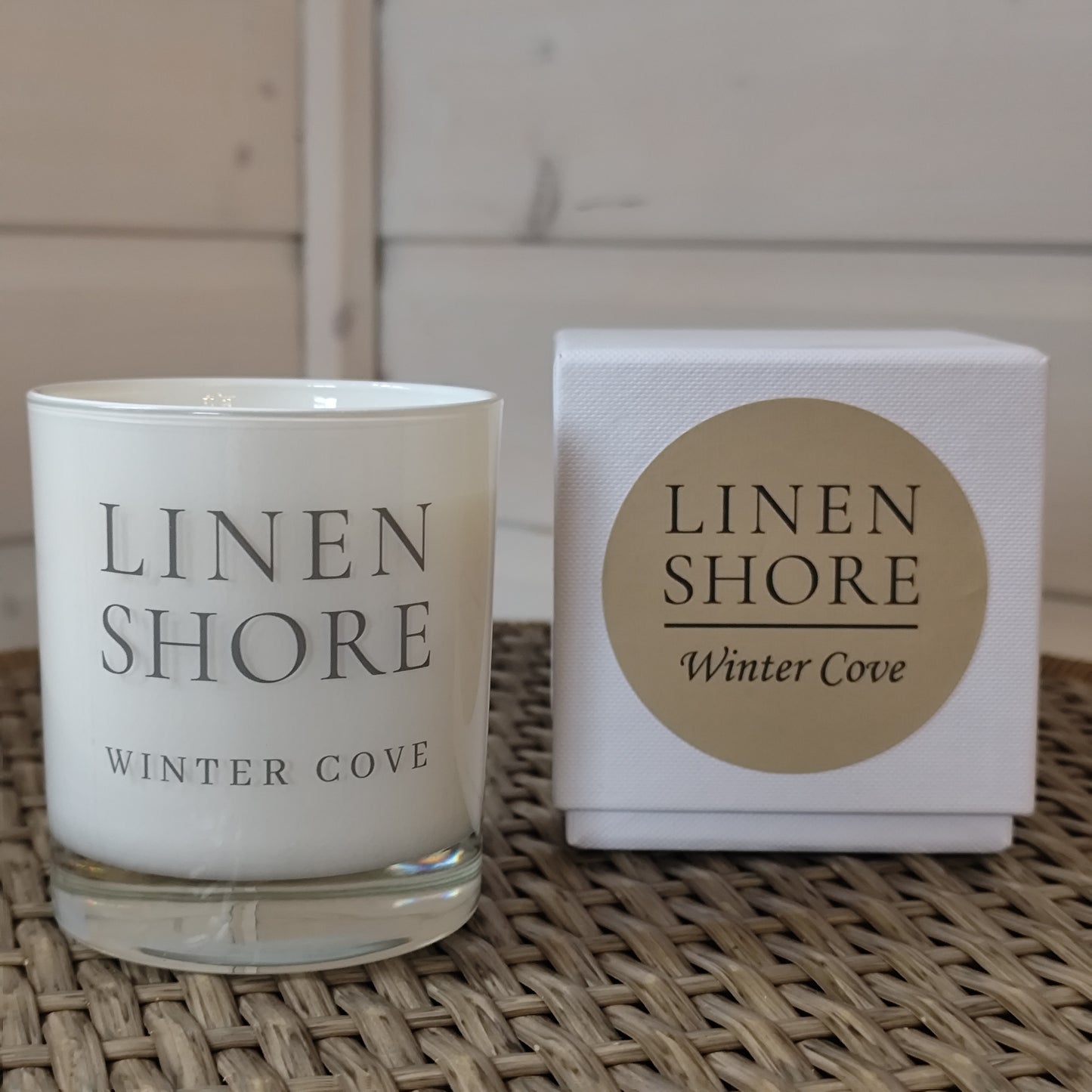 Linen Shore Candle - Winter Cove - Small