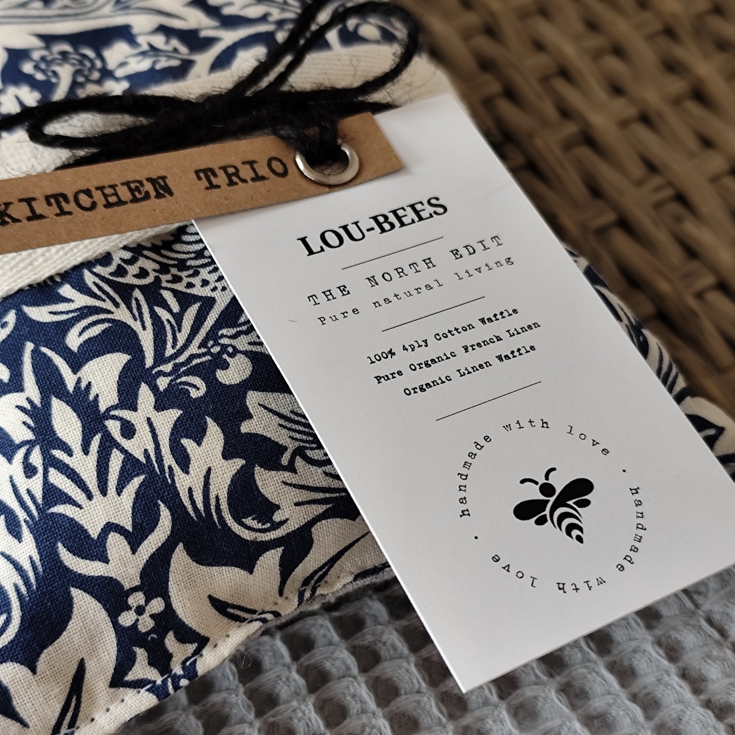 Eco Kitchen Trio Pack – Navy & White