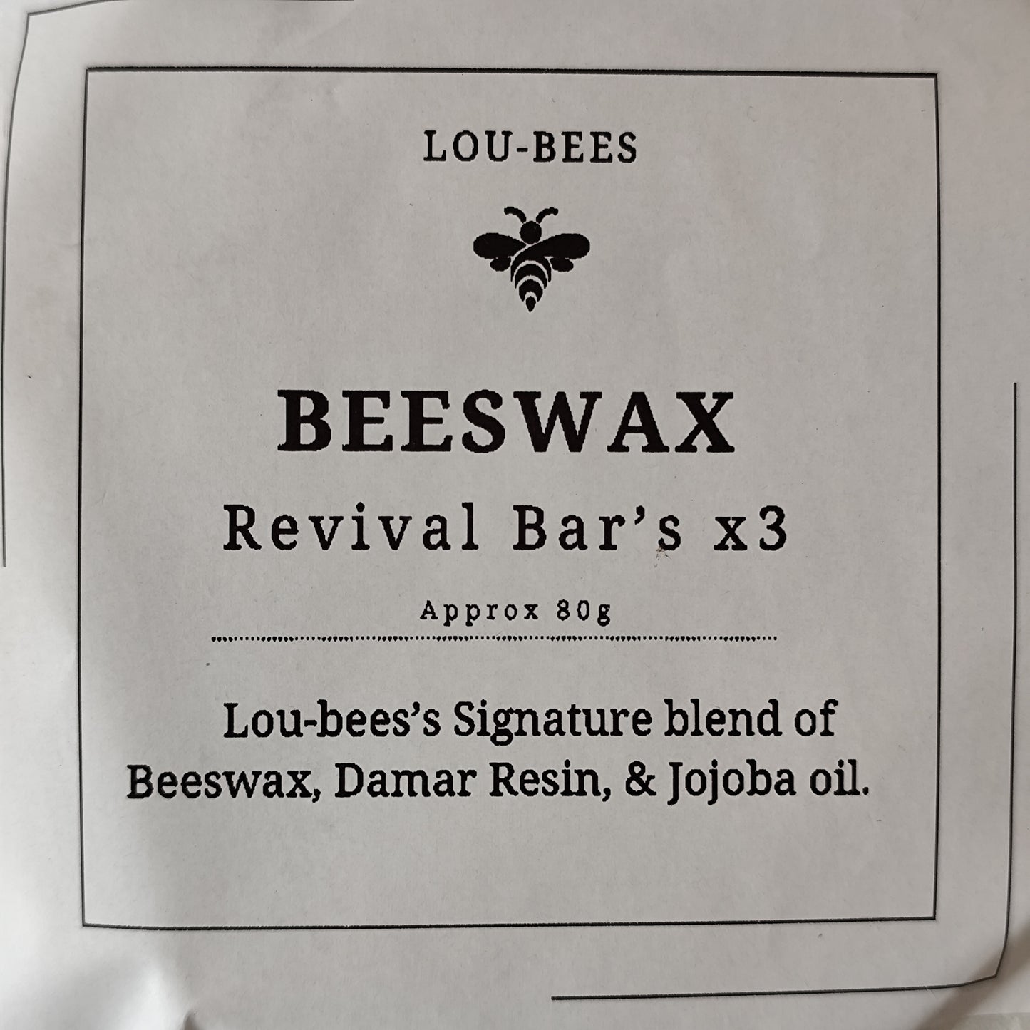 Beeswax Wrap Refresher Bars – 3 Pack, Eco-Friendly Blend