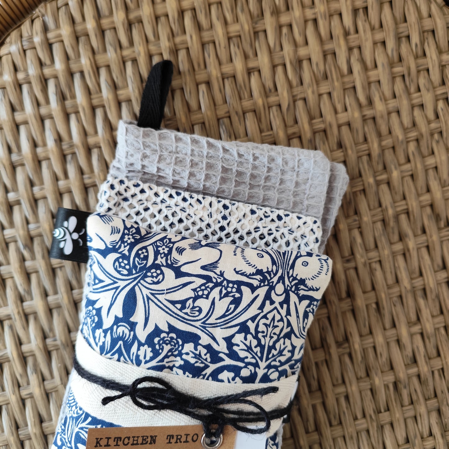 Eco Kitchen Trio Pack – Navy & White